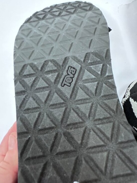 Teva Sandals Mens 11 Black White Sport Outdoor Comfort Hiking main image 5